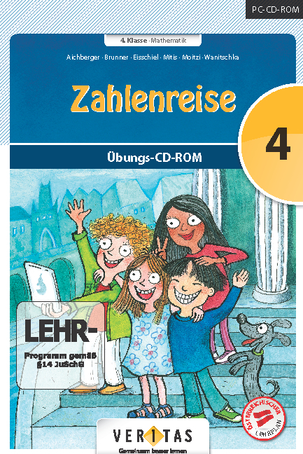 Zahlenreise 4. Übungs-CD-ROM (EL - Einzellizenz) - Gabriele Aichberger, Edith Brunner, Karin Eisschiel, Waltraud Mitis, Susanne Wanitschka, Florian Moitzi