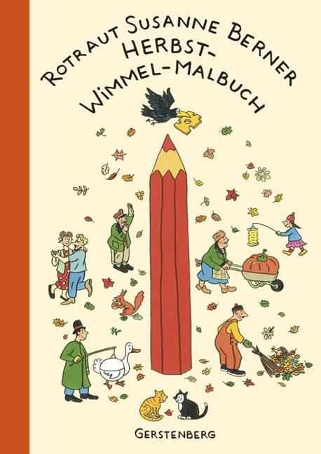 Herbst-Wimmel-Malbuch - Rotraut Susanne Berner