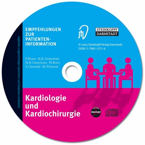 Empfehlungen zur Patienteninformation - P. Buser, H.-R. Zerkowski, H.-H. Osterhues, W. Brett, S. Osswald, M. Pfisterer