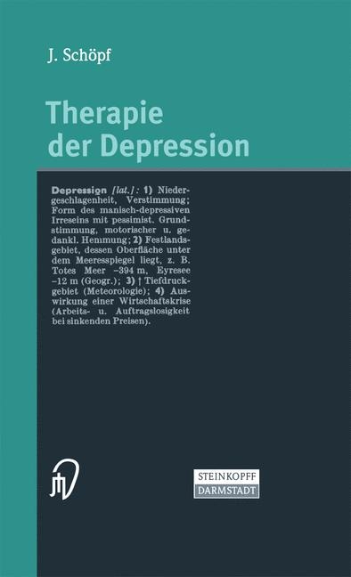 Therapie der Depression - J. Schöpf