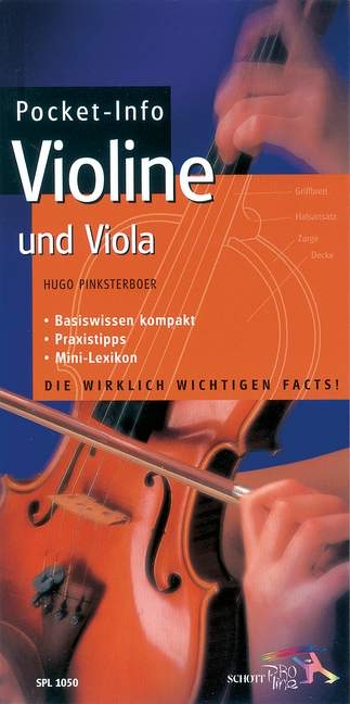 Pocket-Info Violine und Viola - Hugo Pinksterboer