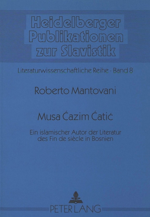 Musa Cazim Catic - Roberto Mantovani