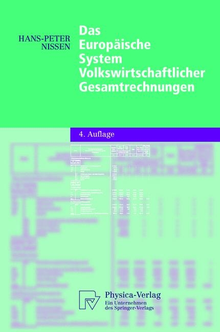 Das Europäische System Volkswirtschaftlicher Gesamtrechnungen - Hans P. Nissen