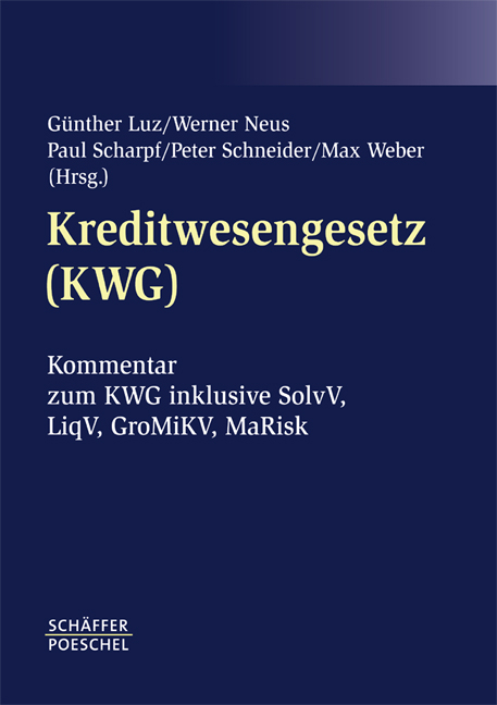 Kreditwesengesetz (KWG) - 