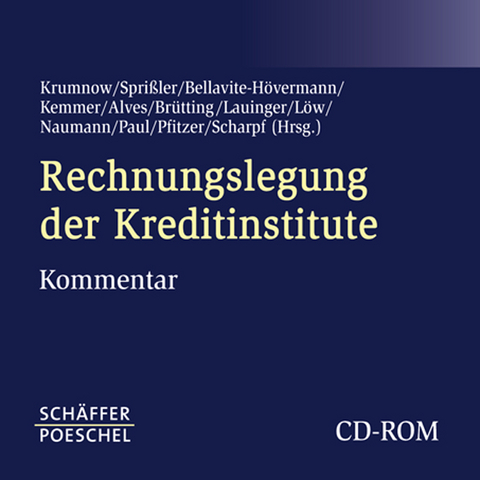 Rechnungslegung der Kreditinstitute - 