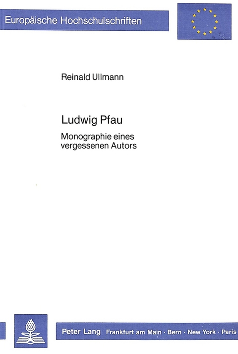 Ludwig Pfau - Reinald Ullmann