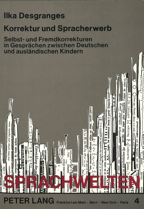 Korrektur und Spracherwerb - Ilka Desgranges