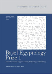 Basel Egyptology Prize 1. - 