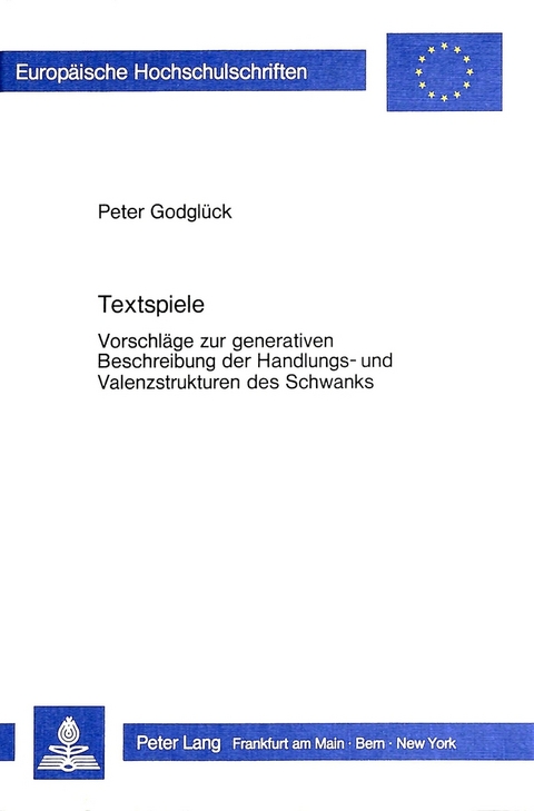 Textspiele - Peter Godglück