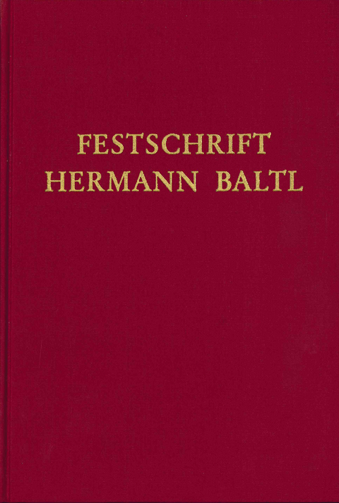 Festschrift Hermann Baltl - 