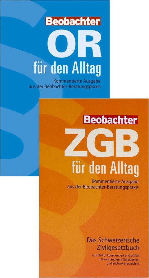 OR und ZGB für den Alltag - Buchset - Philippe Ruedin, Urs Christen, Irmtraud Bräunlich Keller, Karin von Flüe, Peggy A Knellwolf, Patrick Strub