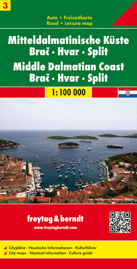 Mitteldalmatinische Küste, Brac - Hvar - Split - 