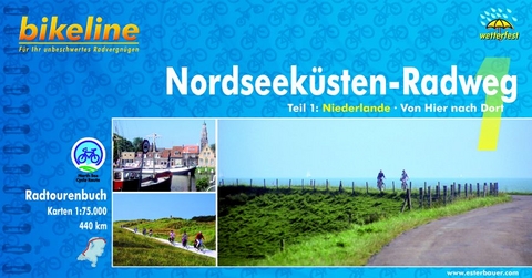 Nordseeküsten-Radweg. 1:75000 / Nordseeküsten-Radweg Teil 1