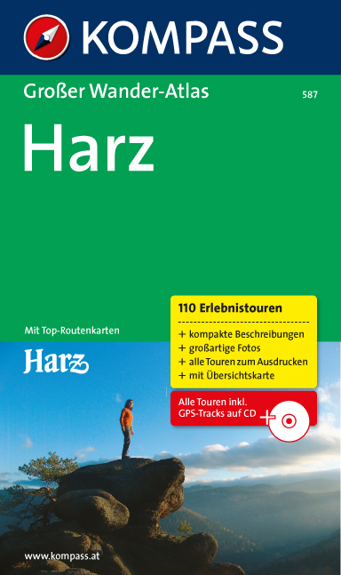 Großer Wanderatlas Harz - Richard Goedeke