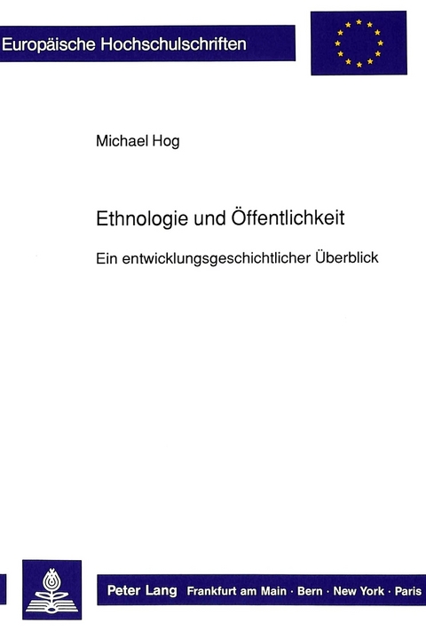 Ethnologie und Öffentlichkeit - Michael Hog