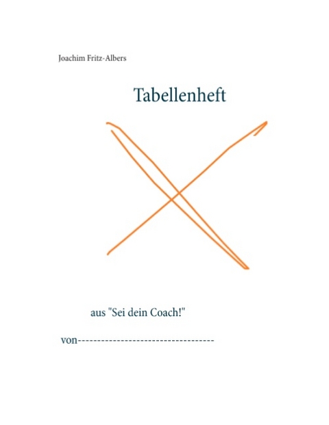 Tabellenheft - Joachim Fritz-Albers