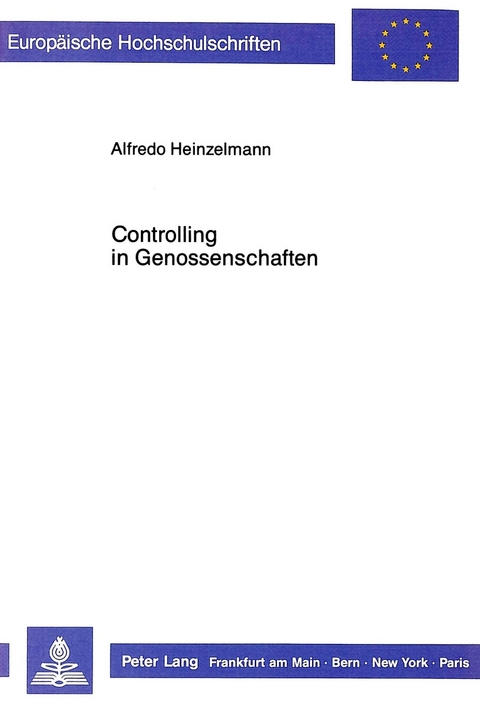 Controlling in Genossenschaften - Alfredo Heinzelmann