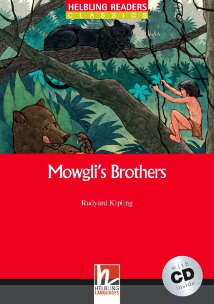 Helbling Readers Red Series, Level 2 / Mowgli's Brothers, mit 1 Audio-CD - Rudyard Kipling