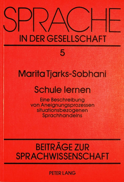 Schule lernen - Marita Tjarks-Sobhani