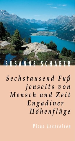 Sechstausend Fuss jenseits von Mensch und Zeit. Engadiner Höhenflüge - Susanne Schaber