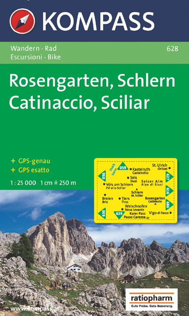 Rosengarten /Catinaccio /Schlern /Sciliar