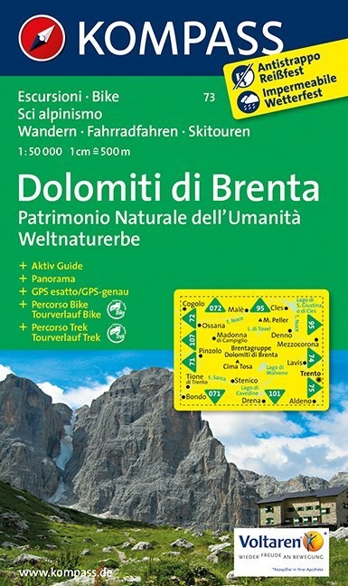 Dolomiti di Brenta - Weltnaturerbe - 