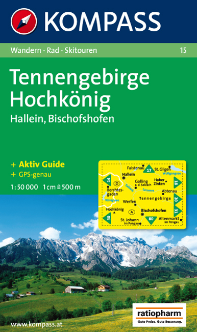 Tennengebirge - Hochkönig - Hallein - Bischofshofen