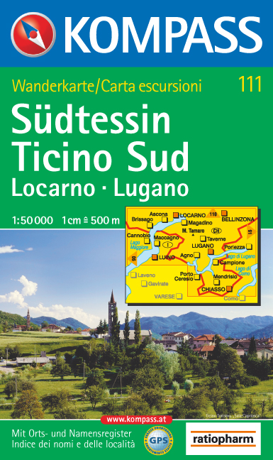 Südtessin/Ticino Sud - Locarno - Lugano