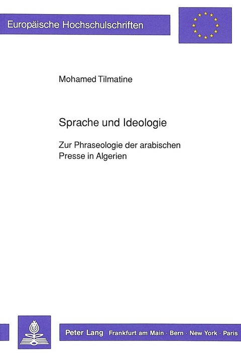 Sprache und Ideologie - Mohamed Tilmatine