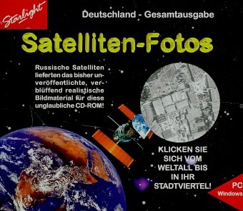 Satelliten-Fotos Deutschland, Gesamtausgabe, 3 CD-ROM m. Begleitheft