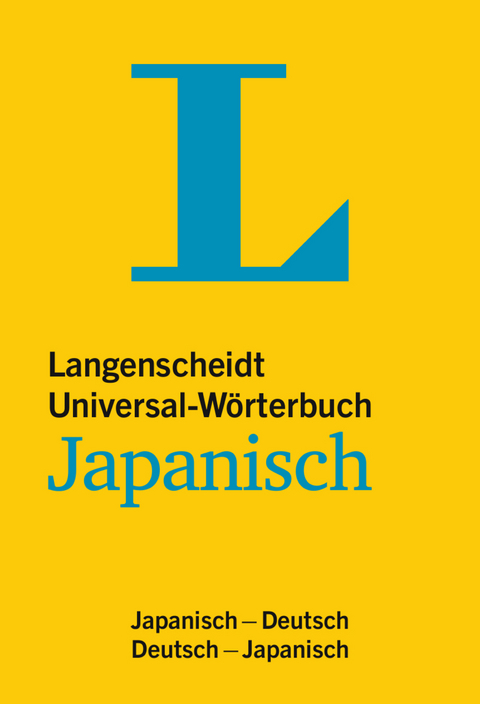 Langenscheidt Universal-Wörterbuch Japanisch - mit Zusatzseiten Zahlen - 