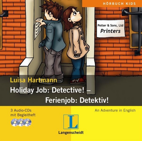 Holiday Job: Detective! - Ferienjob: Detektiv! - Hörbuch (3 Audio-CDs mit Begleitheft) - Luisa Hartmann