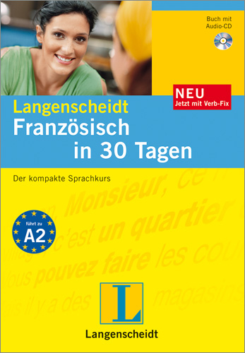 Langenscheidt Französisch in 30 Tagen - Buch, Audio-CD, Verb-Fix - Micheline Funke