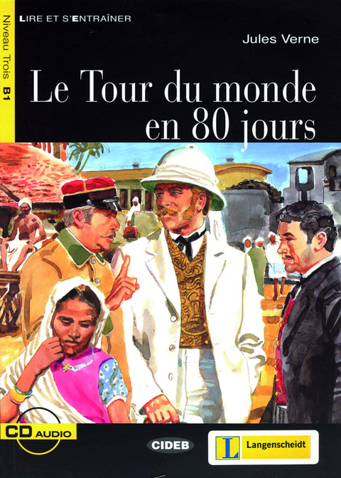 Le Tour du monde en 80 jours - Buch mit Audio-CD - Jules Verne