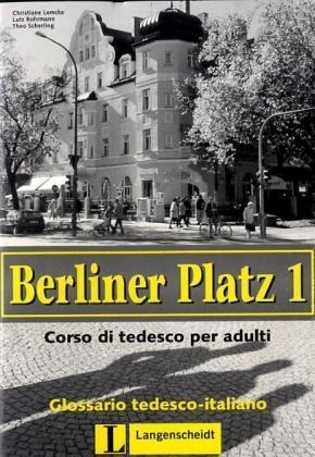 Berliner Platz, Band 1 - Glossar Italienisch