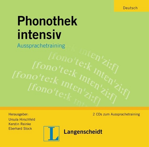 Phonothek intensiv - 2 Audio-CDs