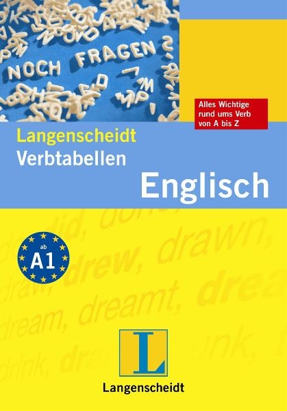 Langenscheidt Verbtabellen Englisch