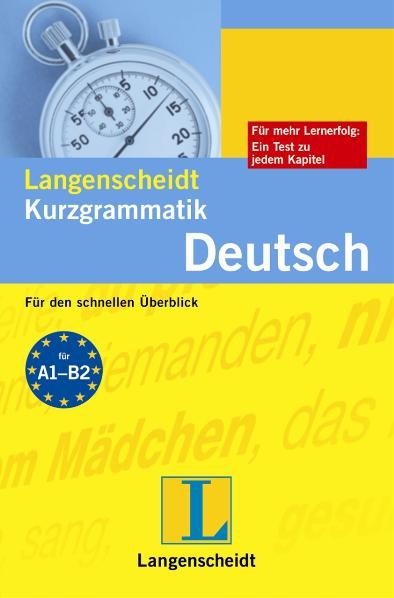 Langenscheidt Kurzgrammatik Deutsch