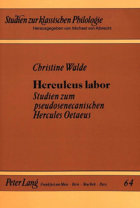 Herculeus labor - Christine Walde