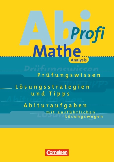 Abi-Profi - Mathe / Analysis - Wolfgang Tews, Hans-Peter Trautmann