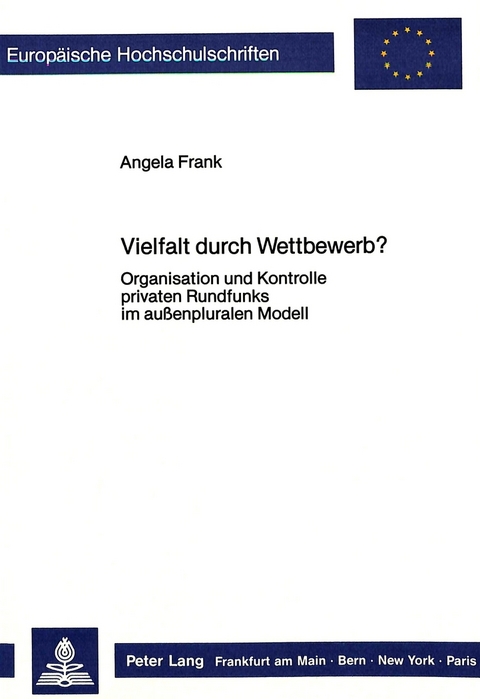 Vielfalt durch Wettbewerb? - Angela Frank