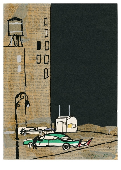 Broadway (Postkarte, 20 Ex) - Tomi Ungerer