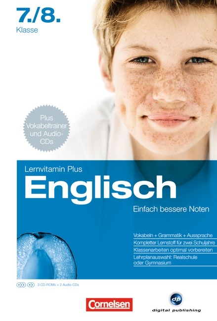 Lernvitamine - Lernvitamin Plus: Englisch / 7./8. Schuljahr - Kompletttrainer und Vokabeltrainer