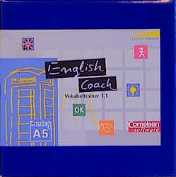 English Coach Vokabeltrainer für MS DOS, 1 Diskette (3 1/2 Zoll) - 