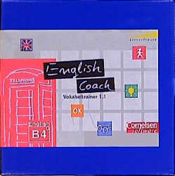 English Coach Vokabeltrainer für MS DOS, 1 Diskette (3 1/2 Zoll) - 