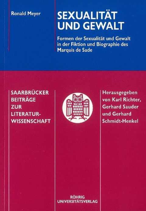 Sexualität und Gewalt - Ronald Meyer