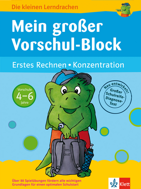 Mein großer Vorschul-Block (Vorschule 4-6 Jahre)