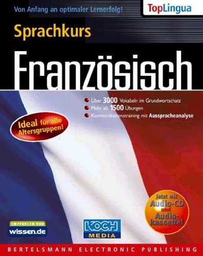 Sprachkurs Französisch, 1 CD-ROM m. Audio-CD u. Cassette