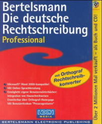 (Bertelsmann) Die deutsche Rechtschreibung mit Orthograf Rechtschreibkonverter, Professional, 1 CD-ROM