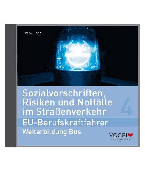 Sozialvorschriften, Risiken und Notfälle im Straßenverkehr - EU-Berufskraftfahrer - Weiterbildung Bus - Frank Lenz